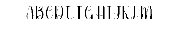 Firefly Font UPPERCASE
