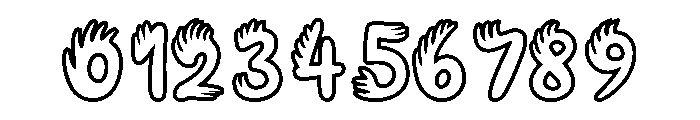 Firestroke Font OTHER CHARS