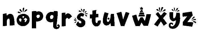 Firework_Bliss Font LOWERCASE