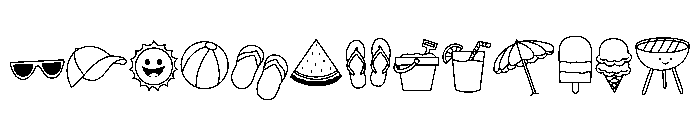 First Day Summer FONT