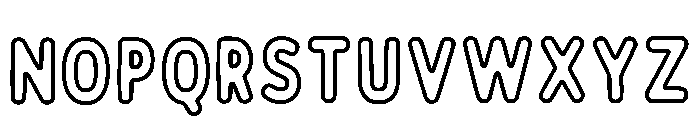 First Lines Regular Font LOWERCASE
