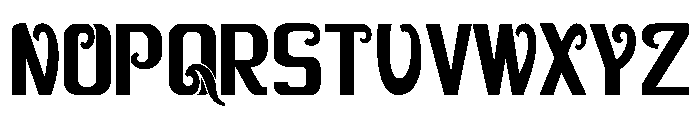 First Love Bold Font UPPERCASE