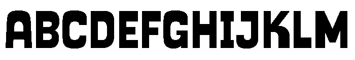 First Moment Font UPPERCASE