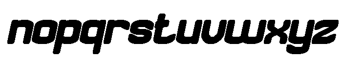 First Point Bold Italic Font LOWERCASE