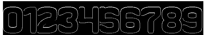 First Point-Hollow-Inverse Font OTHER CHARS