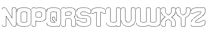 First Point-Hollow Font UPPERCASE