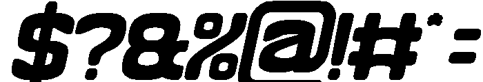 First Point Italic Font OTHER CHARS