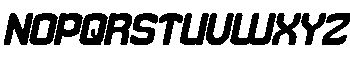 First Point Italic Font UPPERCASE