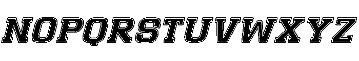 First Sport Italic Italic Font LOWERCASE