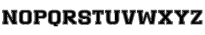 First Sport Regular Font LOWERCASE