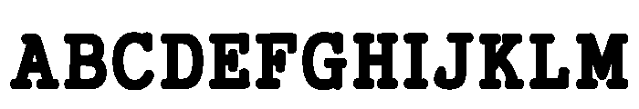 First Vintage Regular Font UPPERCASE