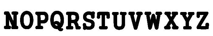 First Vintage Regular Font UPPERCASE