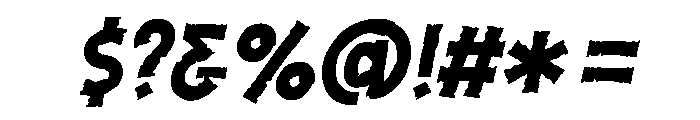 Firya Italic Font OTHER CHARS