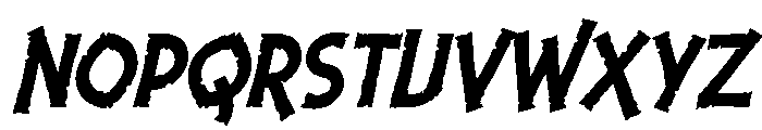 Firya Italic Font UPPERCASE