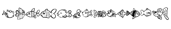 Fish funny FONT