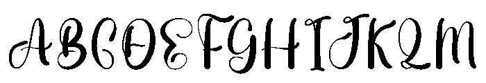 Fishing Anytimes Font UPPERCASE