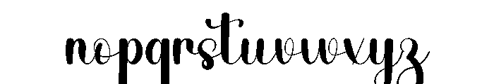 Fishing Anytimes Font LOWERCASE