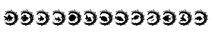 Fishora Font UPPERCASE