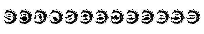 Fishora Font UPPERCASE