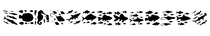 Fishora Font LOWERCASE