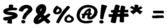 Fisreps Jansoic Font OTHER CHARS