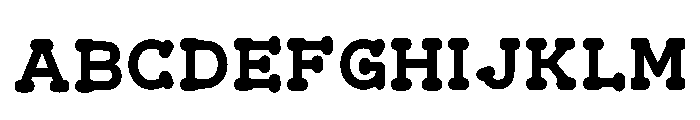 Fiteo Regular Font UPPERCASE