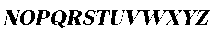 Fitgad Bold Ita SemExp Font UPPERCASE