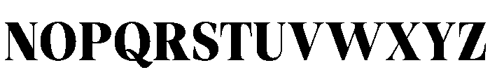 Fitgad ExtBd SemiCond Font UPPERCASE