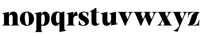 Fitgad ExtBd SemiCond Font LOWERCASE