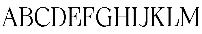 Fitgad ExtLt SemiCond Font UPPERCASE