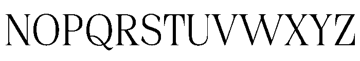 Fitgad ExtLt SemiCond Font UPPERCASE