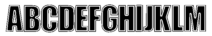 Fitness Sports Regular Font UPPERCASE