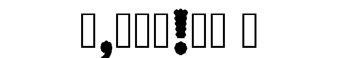 Fitya Regular Font OTHER CHARS