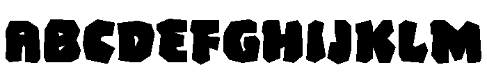 Fixtory Regular Font UPPERCASE