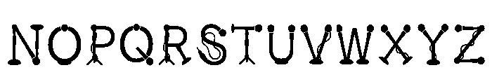 Fizah Regular Font UPPERCASE