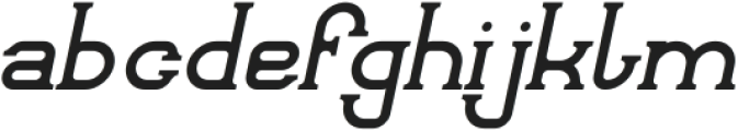 FICTION Italic otf (400) Font LOWERCASE