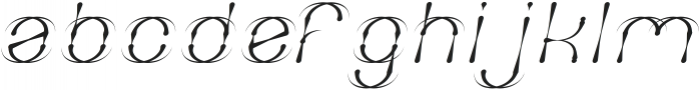 FIREWORK Italic otf (400) Font LOWERCASE