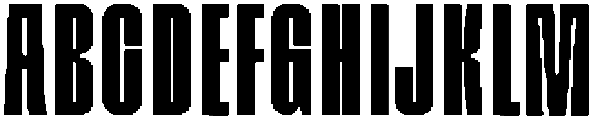 FIRMOS Regular otf (400) Font UPPERCASE