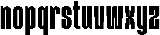 FIRMOS Regular otf (400) Font LOWERCASE