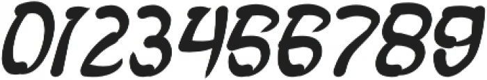 FISH BONE Bold Italic otf (700) Font OTHER CHARS