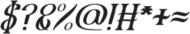 FISHERMAN Italic otf (400) Font OTHER CHARS