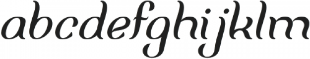 FISHERMAN Italic otf (400) Font LOWERCASE