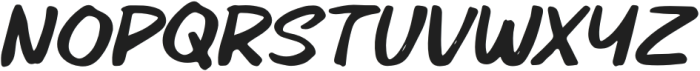 Fiberiz Italic otf (400) Font LOWERCASE