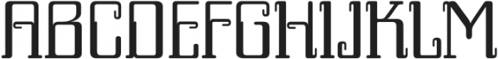 Fibula-Regular otf (400) Font UPPERCASE