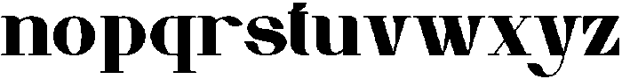 Ficrom Regular otf (400) Font LOWERCASE