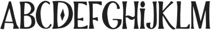 Fidencio Serif Font Regular otf (400) Font LOWERCASE