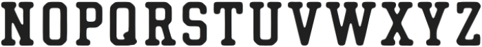 Field House Varsity otf (400) Font LOWERCASE