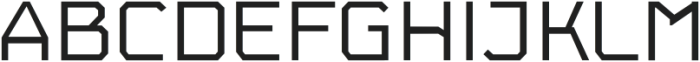 Field Mono Extended otf (400) Font UPPERCASE
