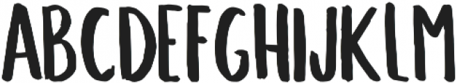 Field Notes Hand Lettered Sans-Serif otf (400) Font UPPERCASE