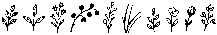 Field Notes Icons otf (400) Font OTHER CHARS